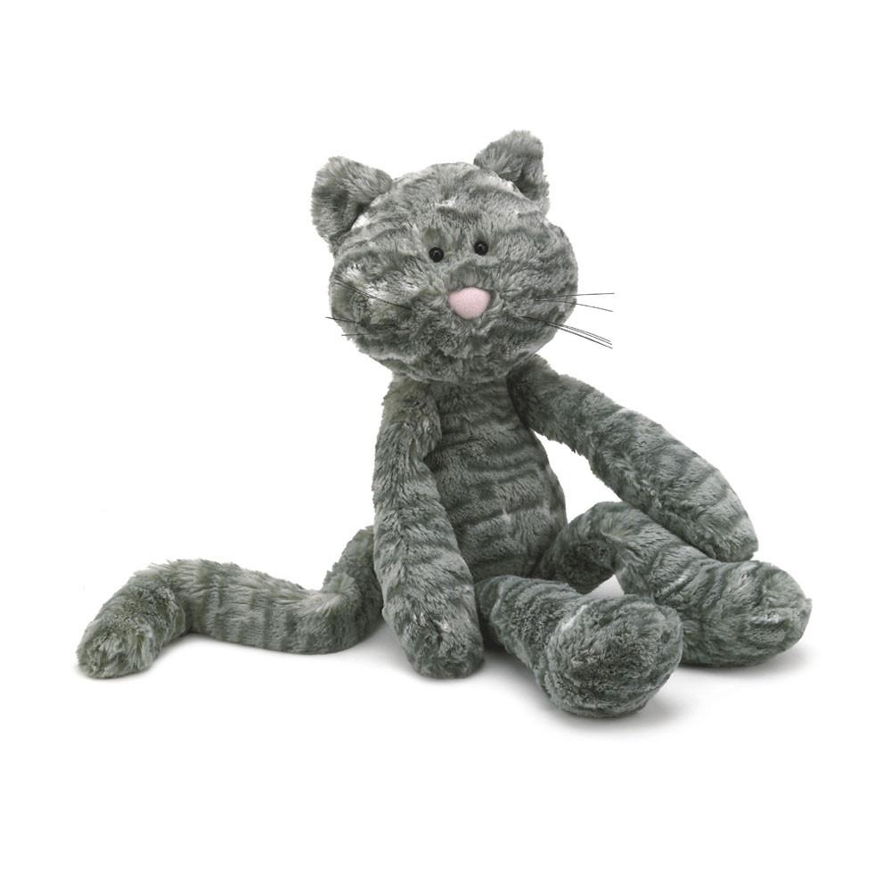 Chat Jellycat Peluche Merryday,16.1in x 3.9in x 3.1in Grise | 98504-NZJG
