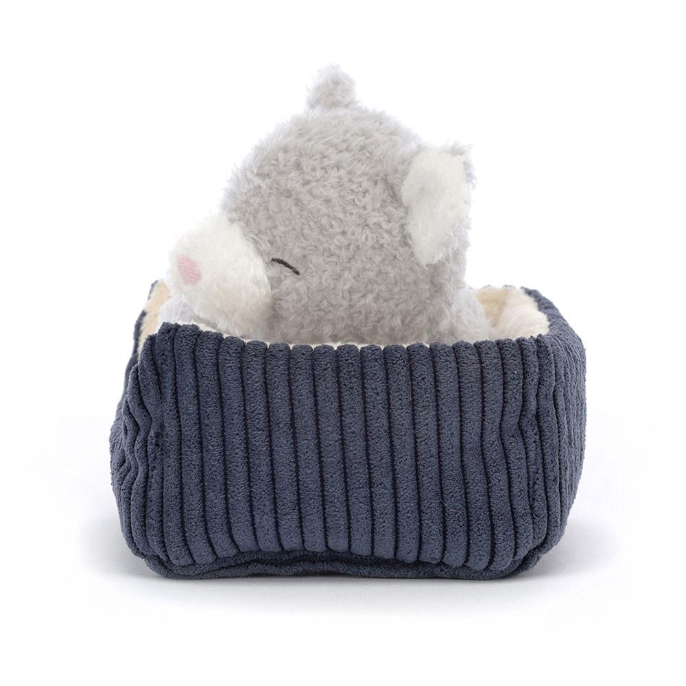 Chat Jellycat Peluche Napping Nipper,3.9in x 5.9in x 4.7in Grise | 25613-IZBH