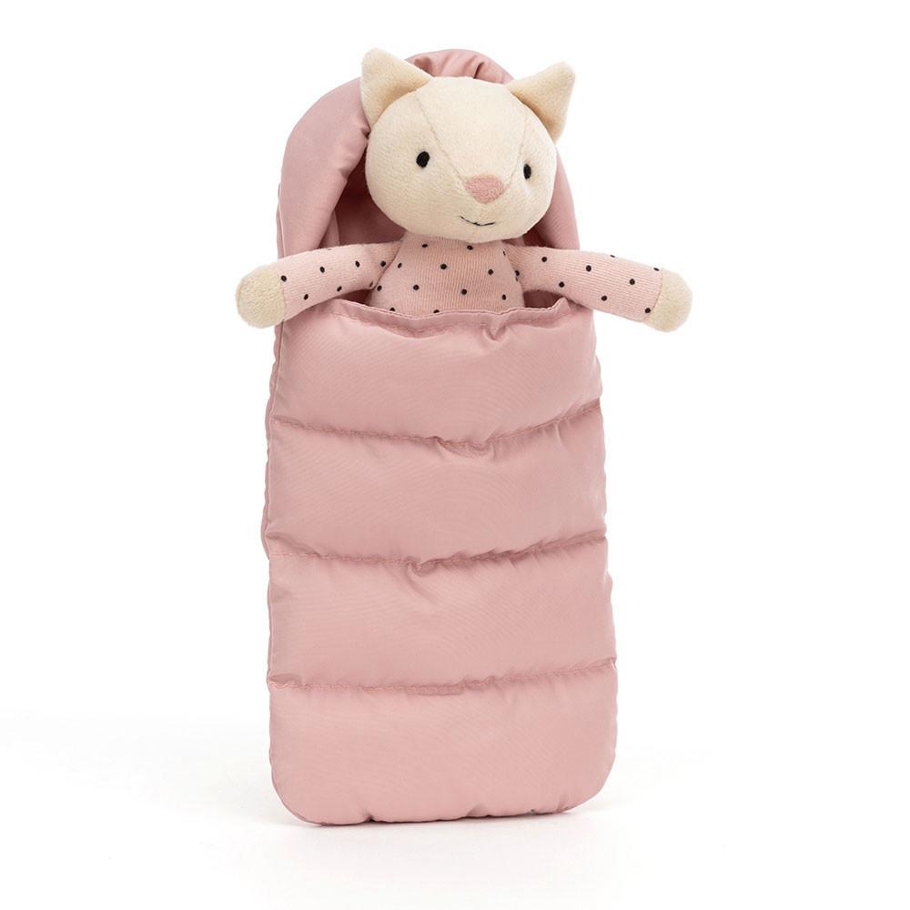 Chat Jellycat Peluche Snuggler,9.1in x 4.7in x 2.4in Rose | 06839-OHFT