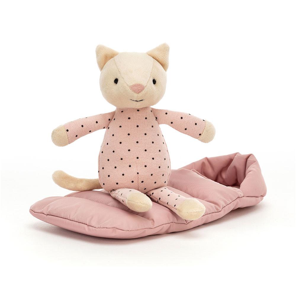 Chat Jellycat Peluche Snuggler,9.1in x 4.7in x 2.4in Rose | 06839-OHFT