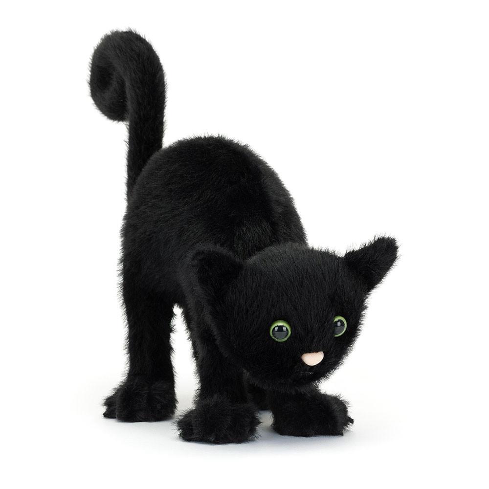 Chat Jellycat Peluche Spookipaws,7.9in x 2.8in x 9.8in Noir | 20193-SXFR