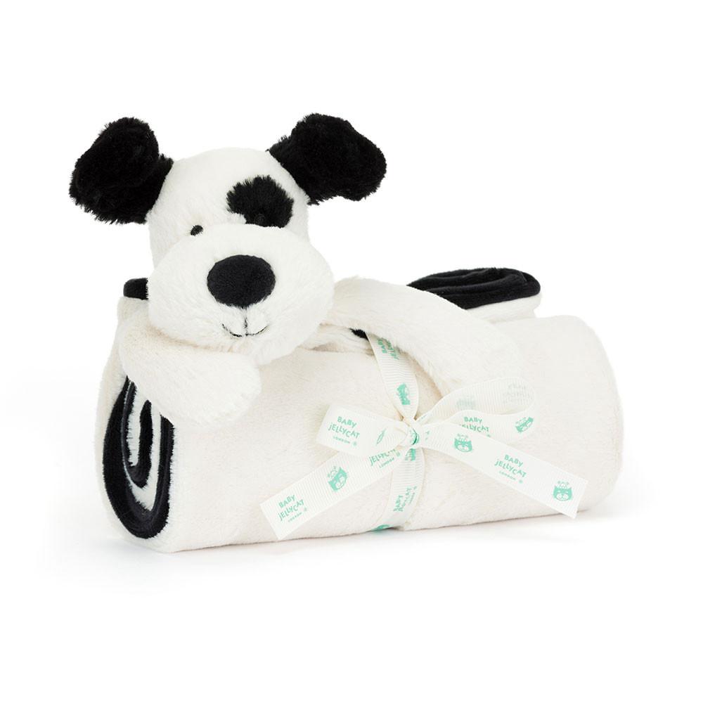 Chien Jellycat Bashful Puppy Blankie,56cm x 70cm x 9cm Blanche | 42916-YHBU