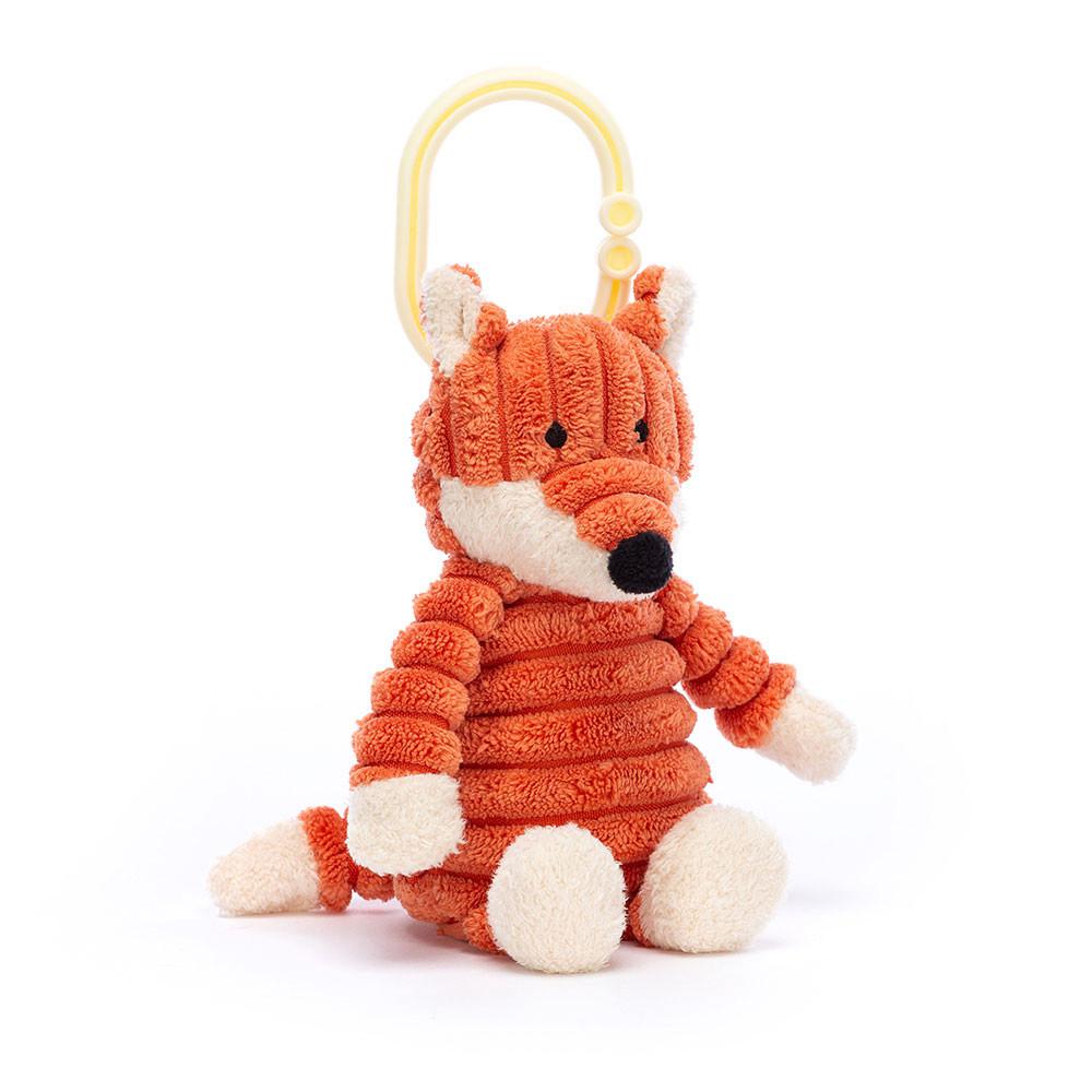Chien Jellycat Cordy Roy Baby Fox Jitter,16cm x 7cm x 5cm Orange | 97285-EYDR