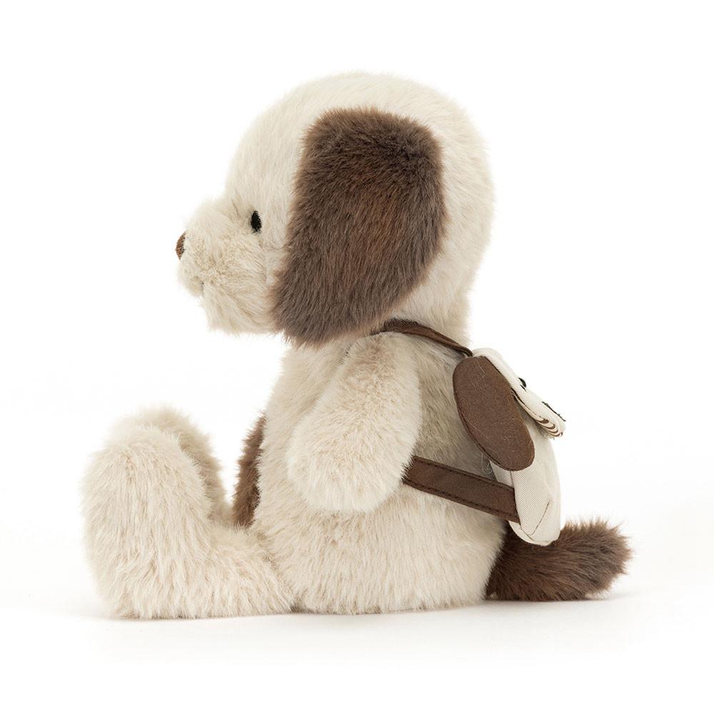 Chien Jellycat Peluche Backpack Puppy,8.7in x 3.5in x 3.1in Marron | 53827-IWLK