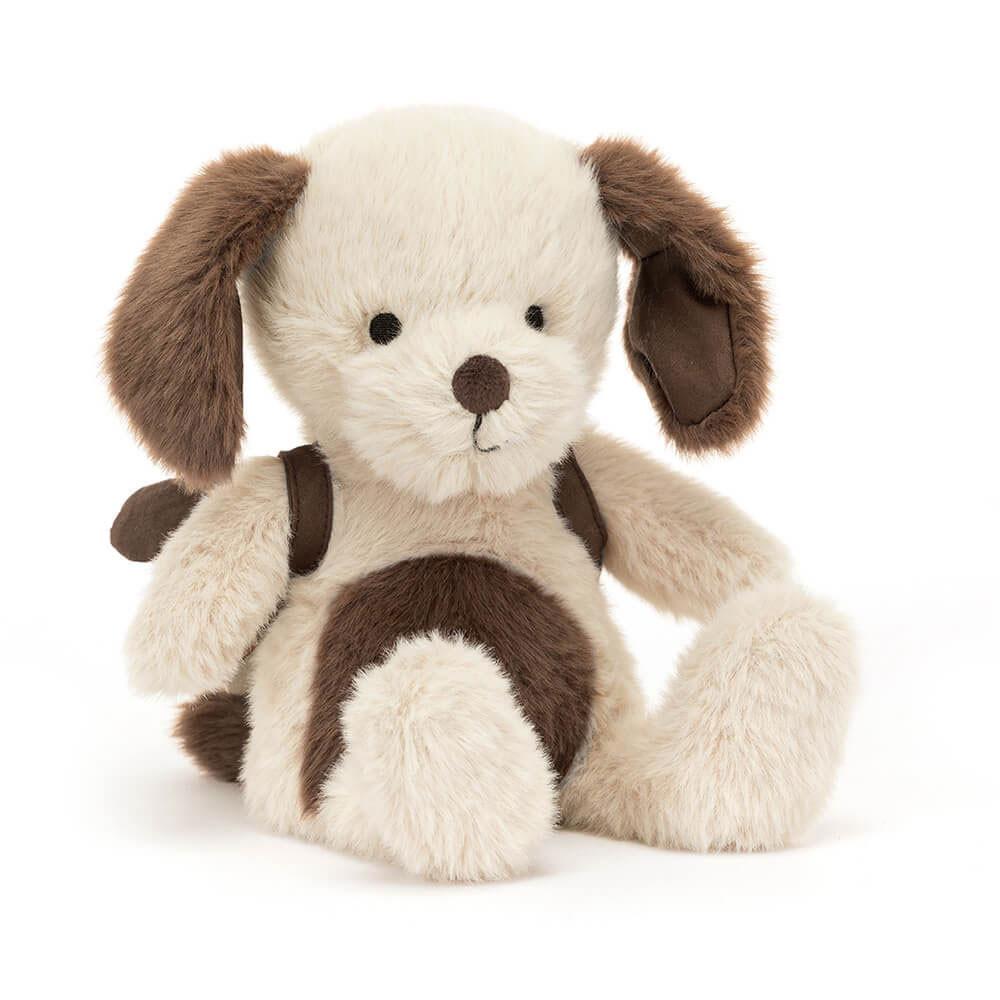 Chien Jellycat Peluche Backpack Puppy,8.7in x 3.5in x 3.1in Marron | 53827-IWLK
