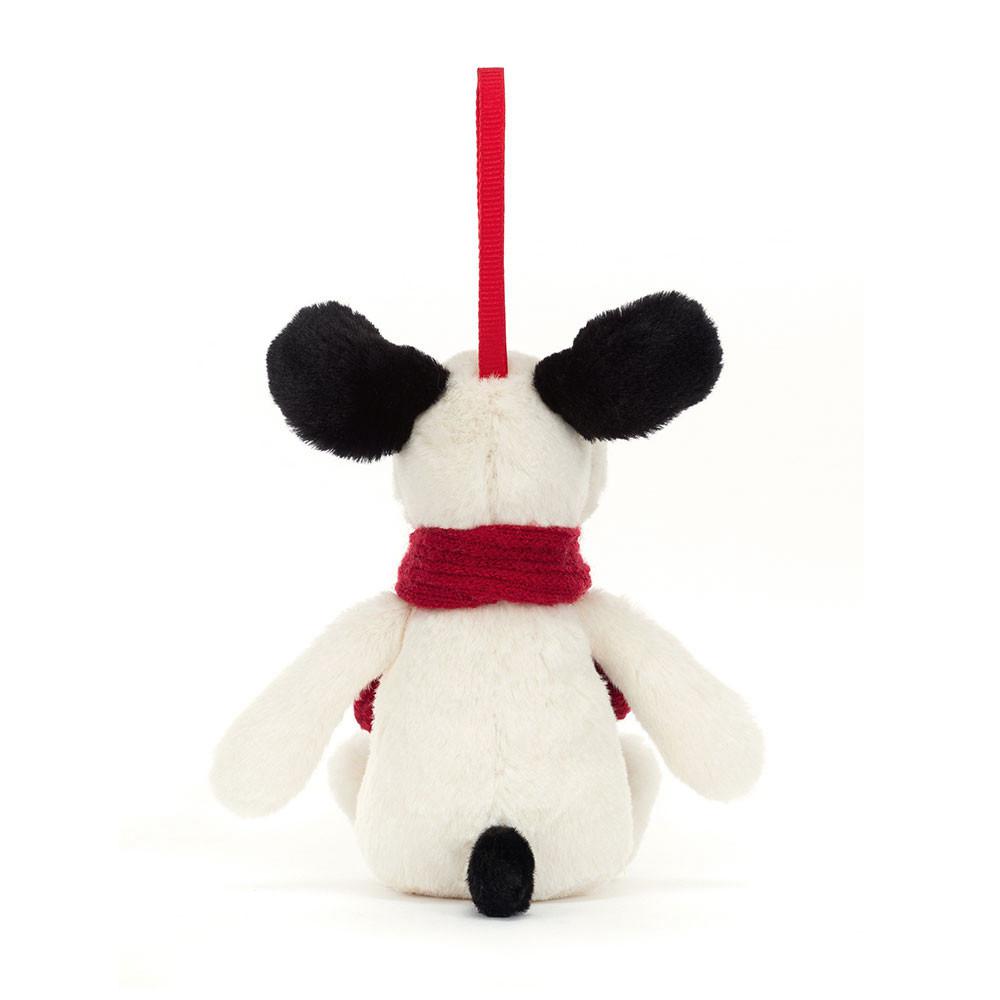 Chien Jellycat Peluche Bashful Puppy Decoration,5.1in x 2.4in x 1.6in Blanche | 96714-FRQL