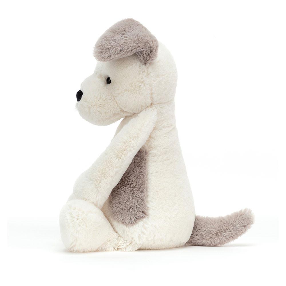 Chien Jellycat Peluche Bashful Terrier,12.2in x 4.7in x 3.5in Blanche | 17649-XYUL