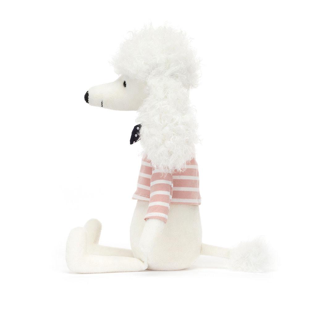 Chien Jellycat Peluche Beatnik Buddy Poodle,11.8in x 2.8in x 2in Blanche | 95142-YCDR