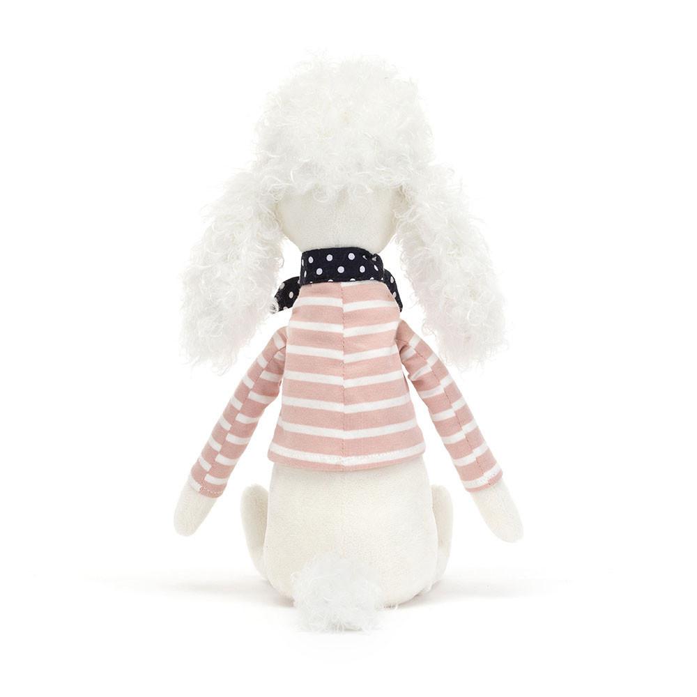 Chien Jellycat Peluche Beatnik Buddy Poodle,11.8in x 2.8in x 2in Blanche | 95142-YCDR