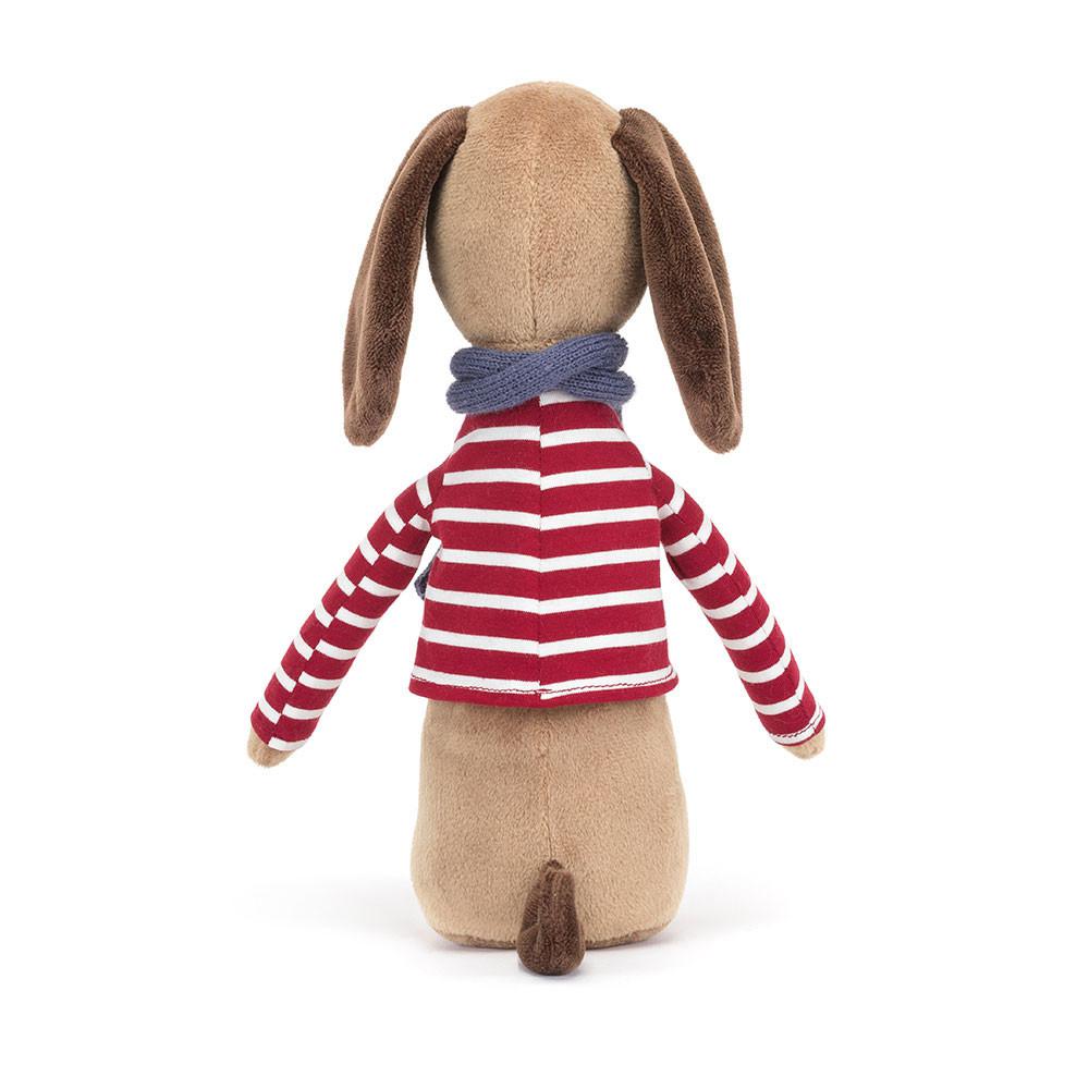 Chien Jellycat Peluche Beatnik Buddy Sausage Dog,11.8in x 2.8in x 2in Marron | 92136-JONI