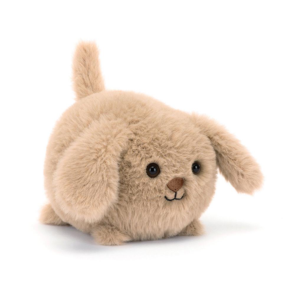 Chien Jellycat Peluche Caboodle Puppy,3.9in x 3.5in x 4.3in Beige | 52378-SWYX