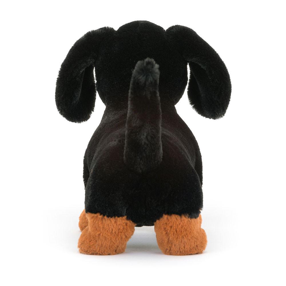 Chien Jellycat Peluche Freddie Sausage Dog,7.5in x 3.5in x 11.4in Noir | 71584-TRFZ