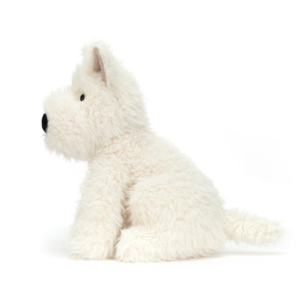Chien Jellycat Peluche Munro Scottie Dog,9.8in x 5.9in x 5.5in Blanche | 23164-QZKR