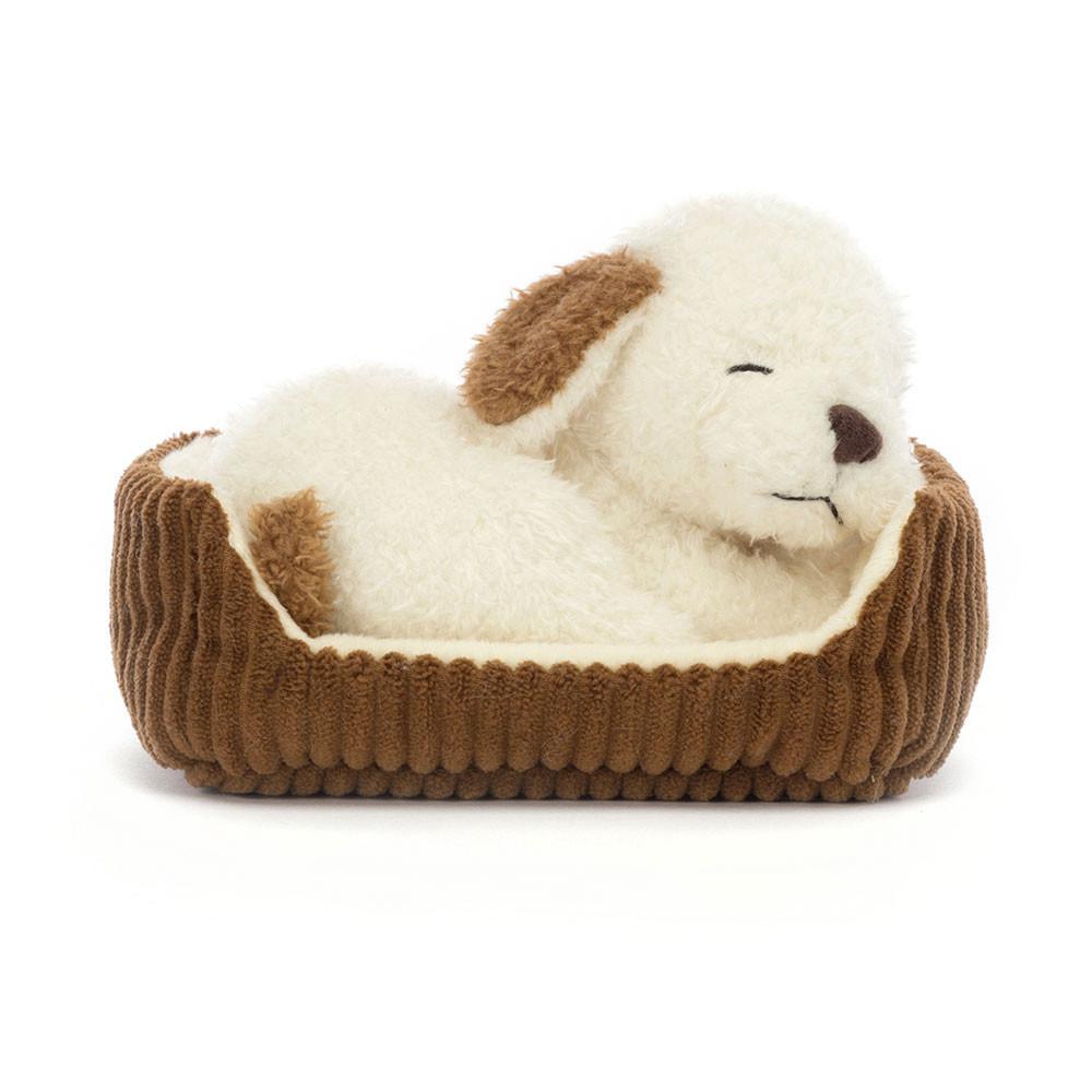 Chien Jellycat Peluche Napping Nipper Dog,3.9in x 5.9in x 4.7in Beige | 94786-JOFI