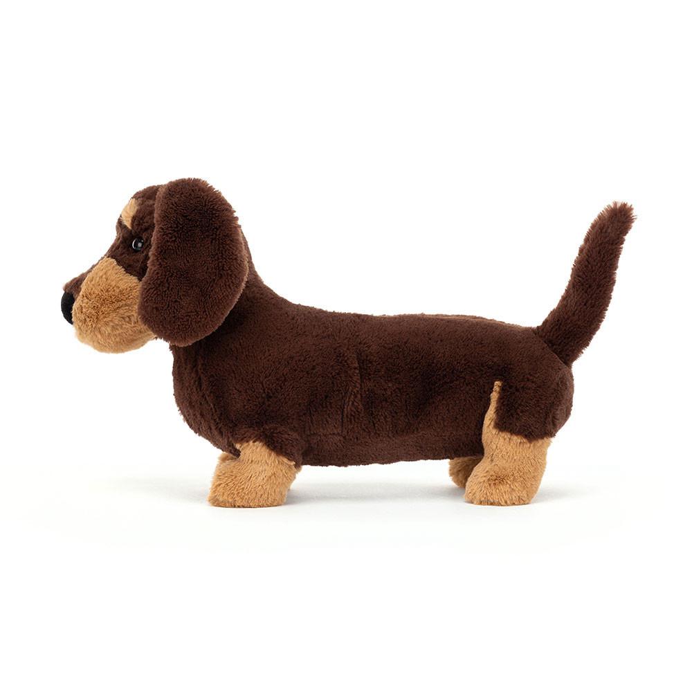 Chien Jellycat Peluche Otto Sausage Dog,7.5in x 3.5in x 11.4in Marron | 07518-HPFB