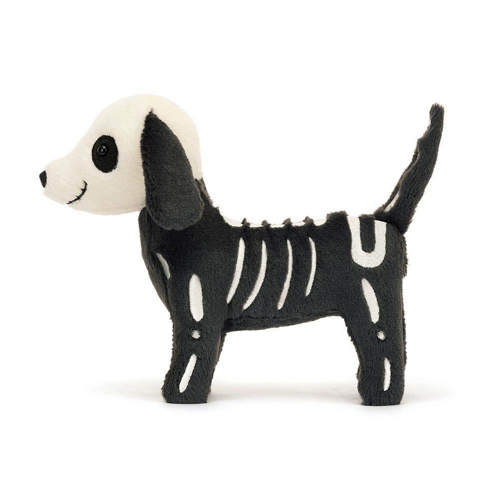 Chien Jellycat Peluche Skeledog Dan,6.3in x 2.4in x 8.7in Noir | 17395-RPEG