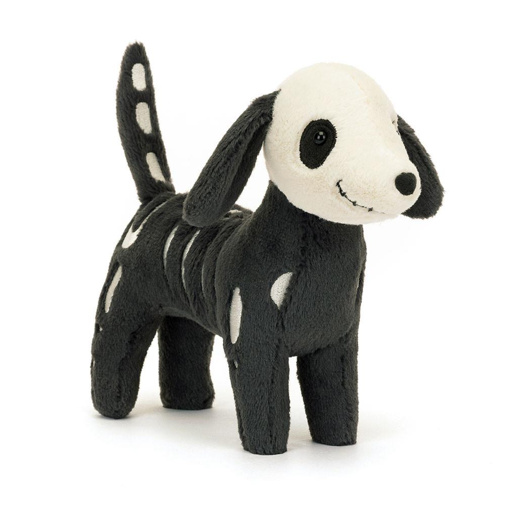 Chien Jellycat Peluche Skeledog Dan,6.3in x 2.4in x 8.7in Noir | 17395-RPEG