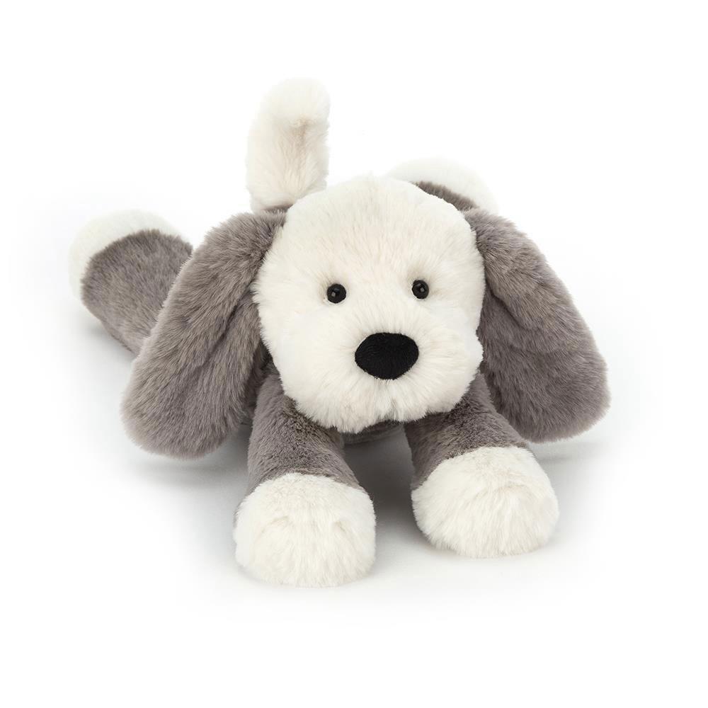 Chien Jellycat Peluche Smudge Puppy,5.1in x 4.3in x 9.4in Grise | 45206-LNQI