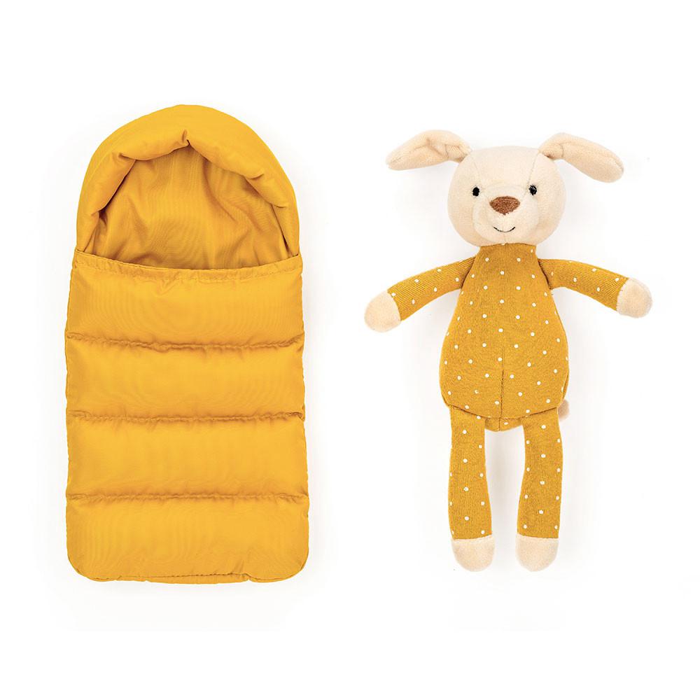 Chien Jellycat Peluche Snuggler Puppy,9.1in x 4.7in x 2.4in Marron | 62431-EABM