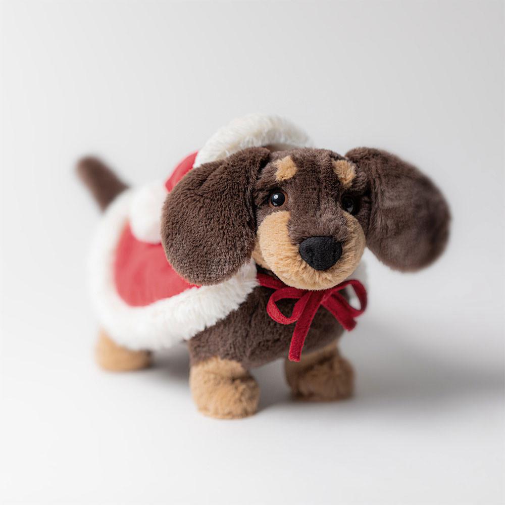 Chien Jellycat Peluche Winter Warmer Otto Sausage Dog,5.9in x 2.8in x 7.5in Marron | 68930-QHWN