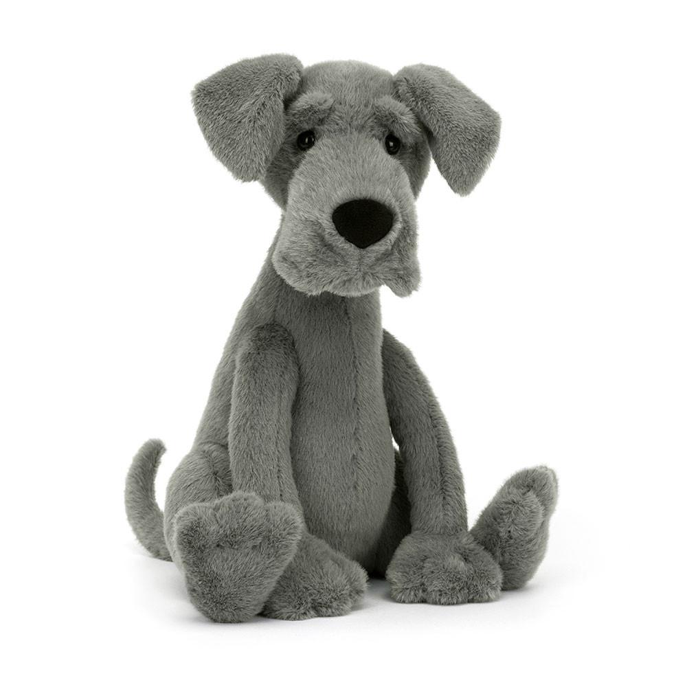 Chien Jellycat Peluche Zeus Great Dane,10.6in x 5.9in x 5.1in Grise | 21574-VXDY
