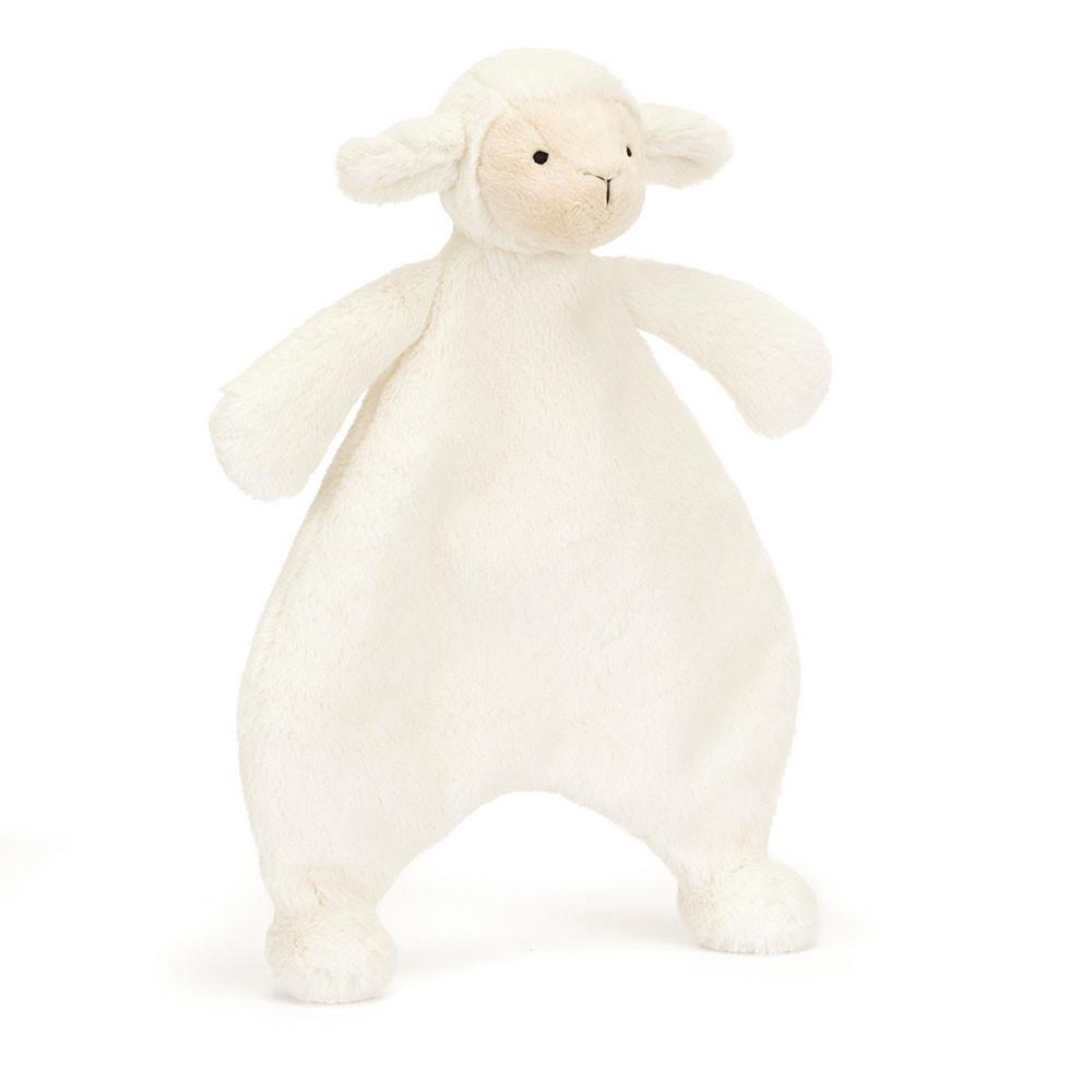 Comforters Jellycat Bashful Lamb,27cm x 20cm x 7cm Blanche | 38429-DSZX