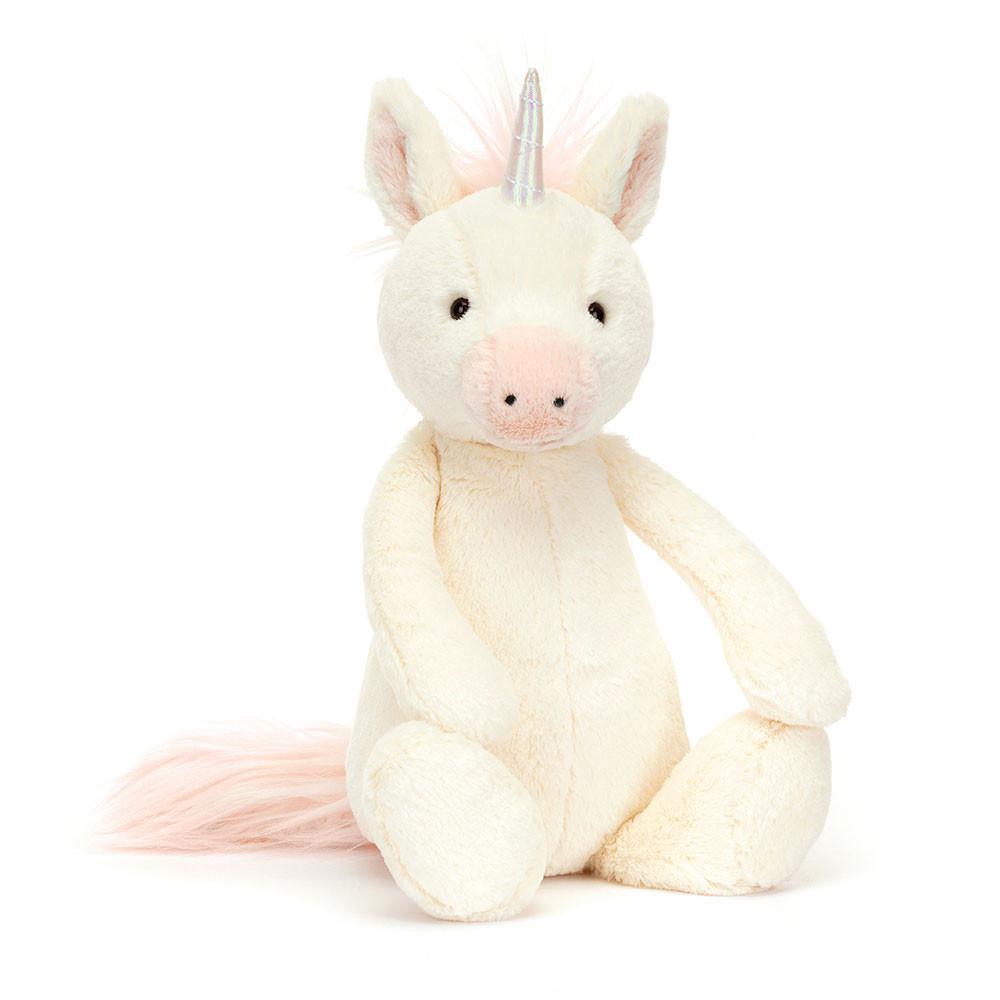Créatures Mythiques Jellycat Peluche Bashful Unicorn,31cm x 12cm x 9cm Blanche | 85237-PSKL