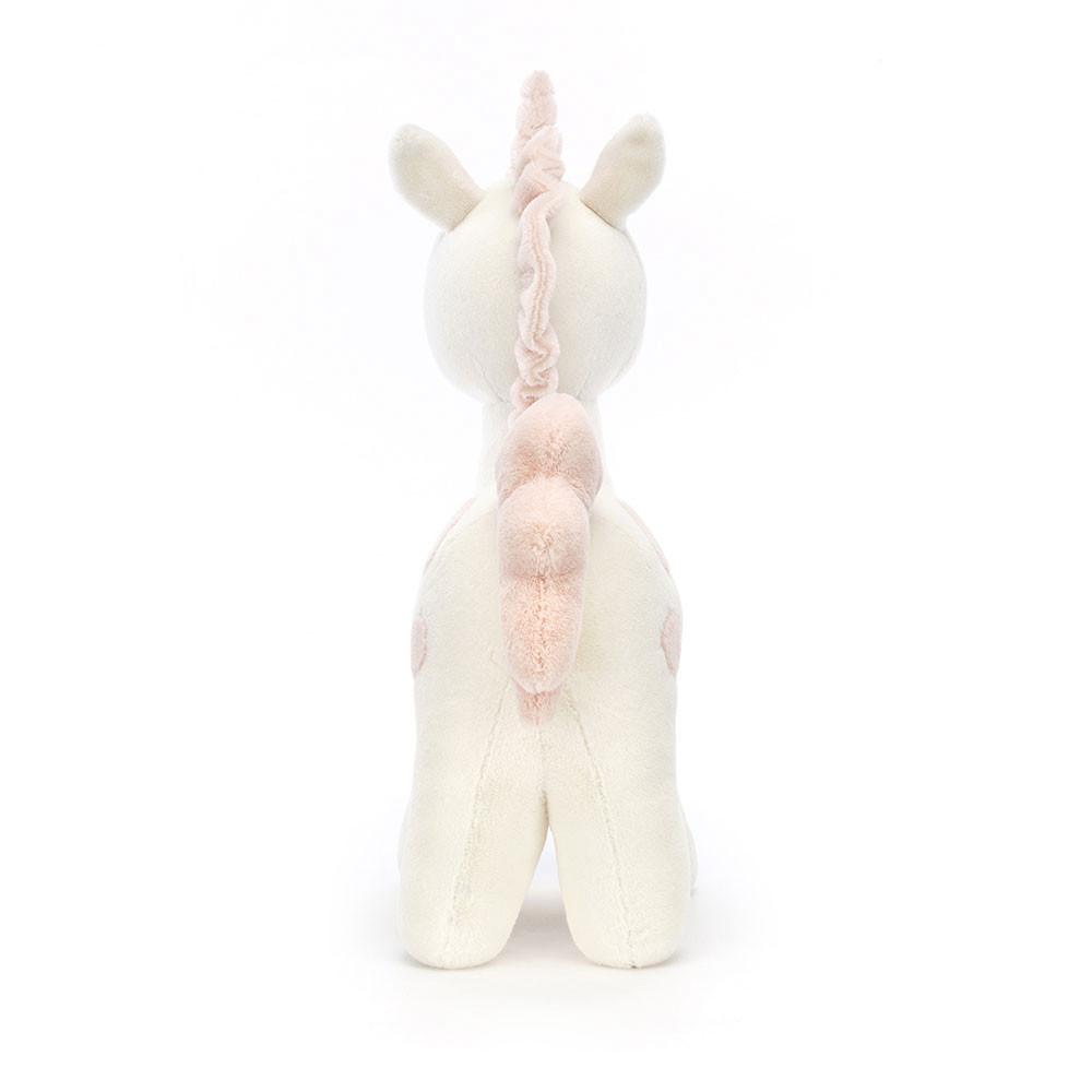 Créatures Mythiques Jellycat Peluche Big Spottie Unicorn,42cm x 15cm x 23cm Blanche | 31052-HNBR