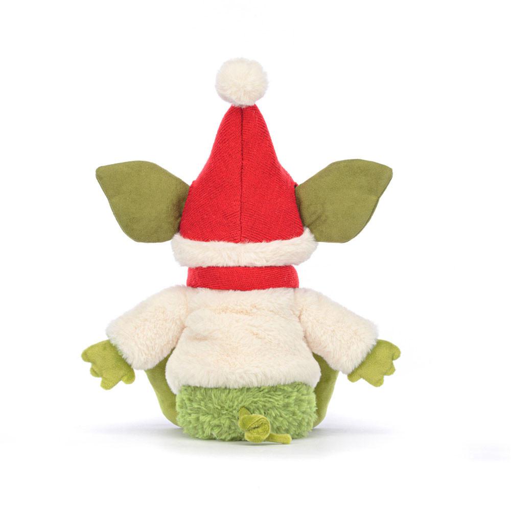 Créatures Mythiques Jellycat Peluche Christmas Grizzo,30cm x 10cm x 9cm Vert | 29543-XPED
