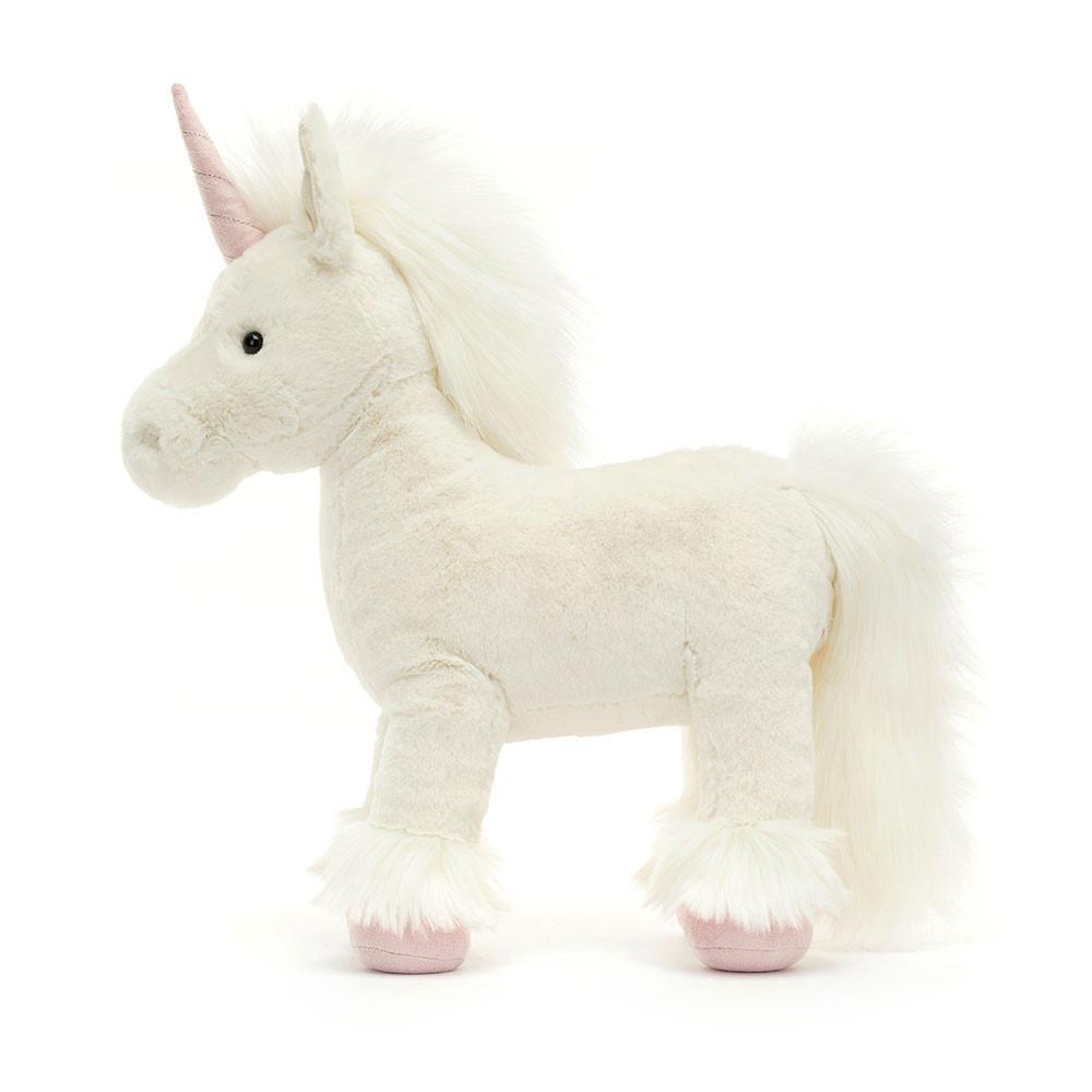 Créatures Mythiques Jellycat Peluche Isadora Unicorn,32cm x 11cm x 32cm Blanche | 69472-JZNI