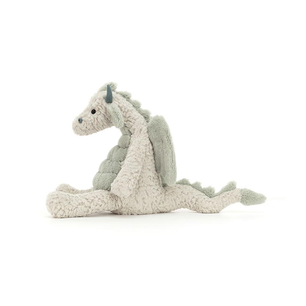 Créatures Mythiques Jellycat Peluche Lallagie Dragon,35cm x 13cm x 13cm Vert | 39872-DUQG