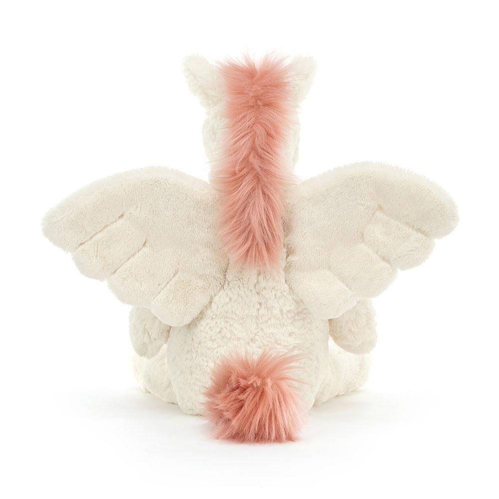 Créatures Mythiques Jellycat Peluche Lallagie Unicorn,35cm x 13cm x 13cm Blanche | 76205-ROED