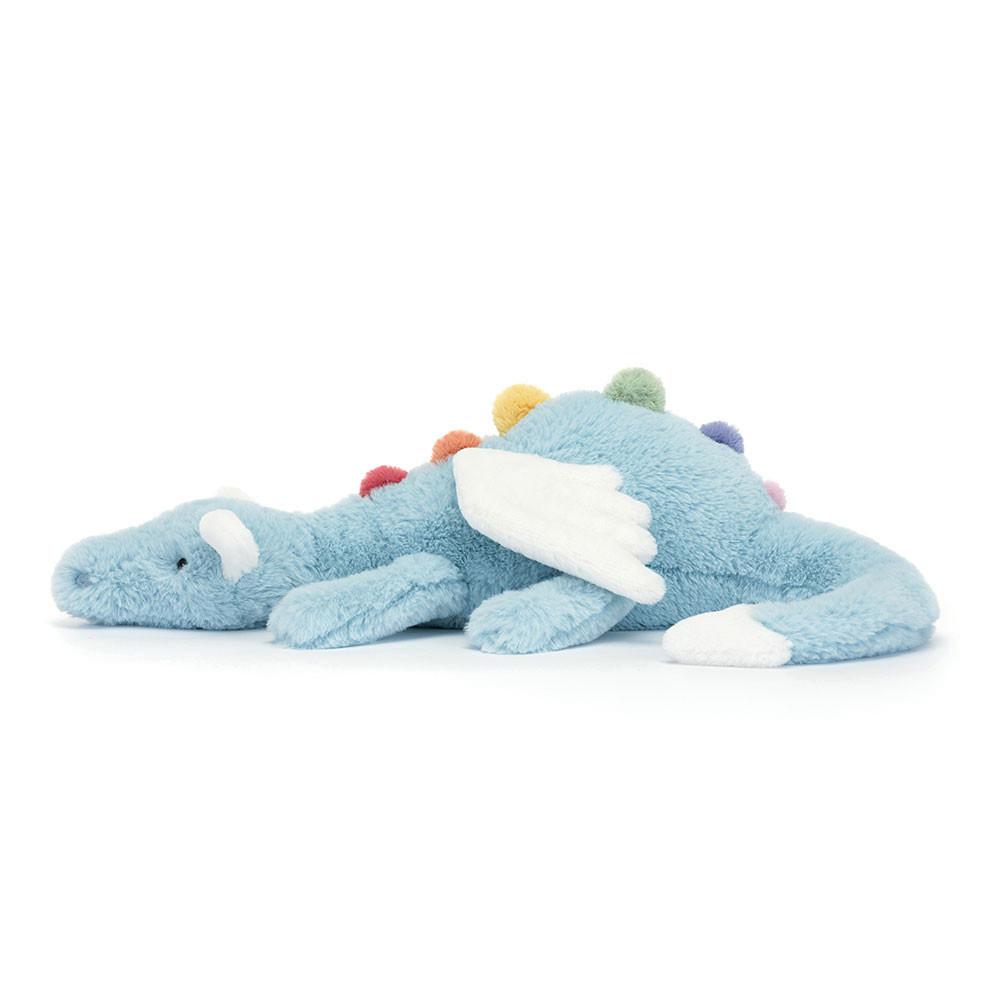 Créatures Mythiques Jellycat Peluche Sky Dragon,12cm x 14cm x 50cm Bleu | 95837-LOJH