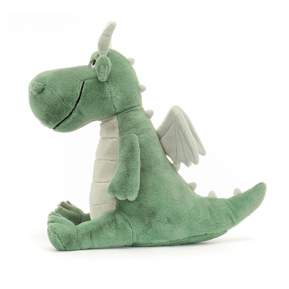 Dinosaure Jellycat Peluche Adon Dragon,12.6in x 5.9in x 6.3in Vert | 68150-GPCZ