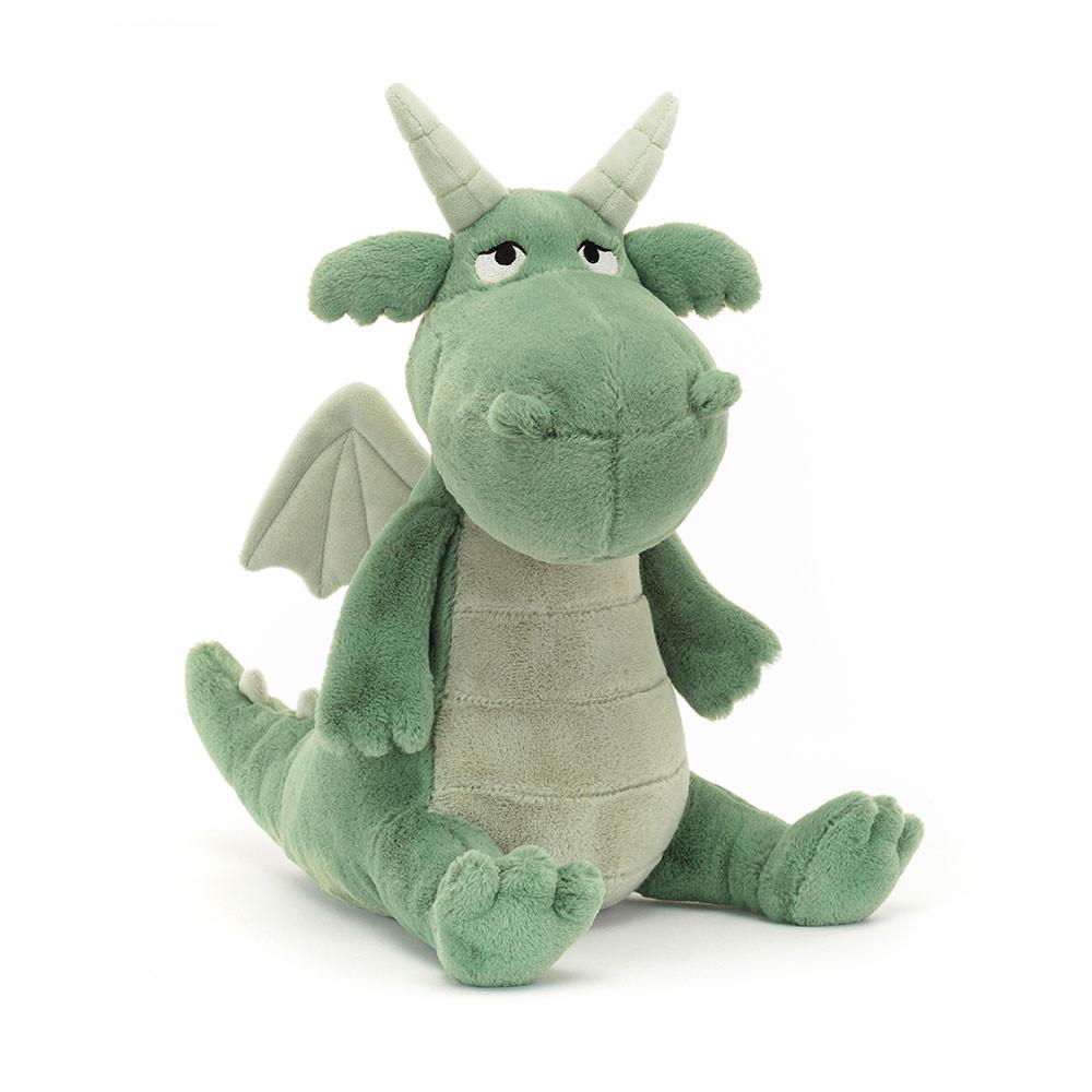 Dinosaure Jellycat Peluche Adon Dragon,12.6in x 5.9in x 6.3in Vert | 68150-GPCZ