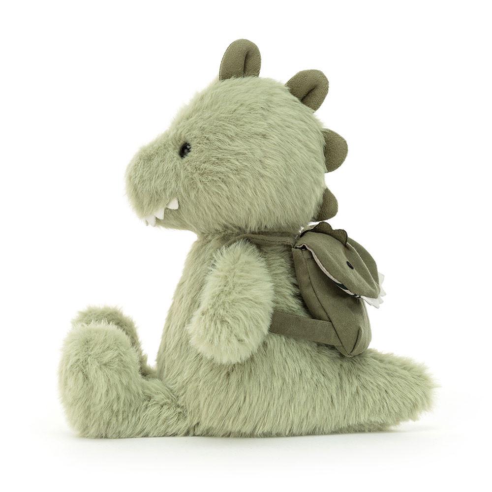 Dinosaure Jellycat Peluche Backpack Dino,8.7in x 3.5in x 3.1in Vert | 73289-GQXD