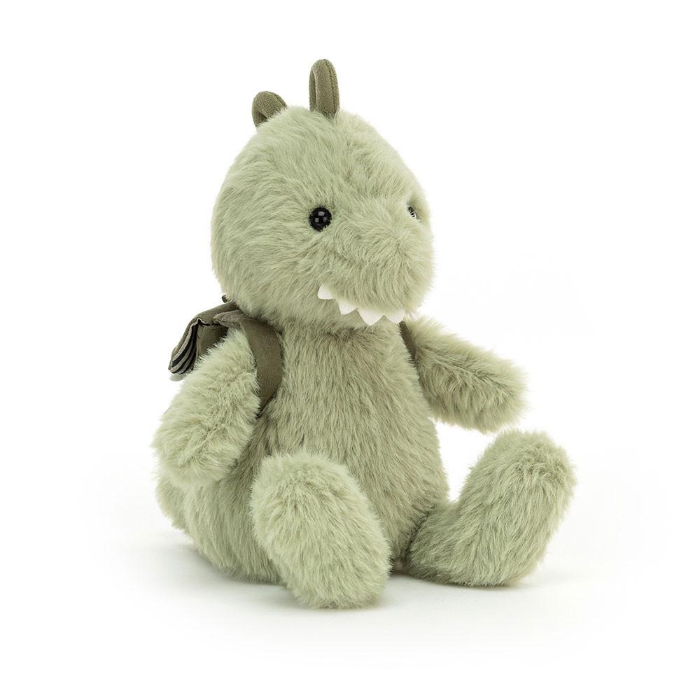 Dinosaure Jellycat Peluche Backpack Dino,8.7in x 3.5in x 3.1in Vert | 73289-GQXD