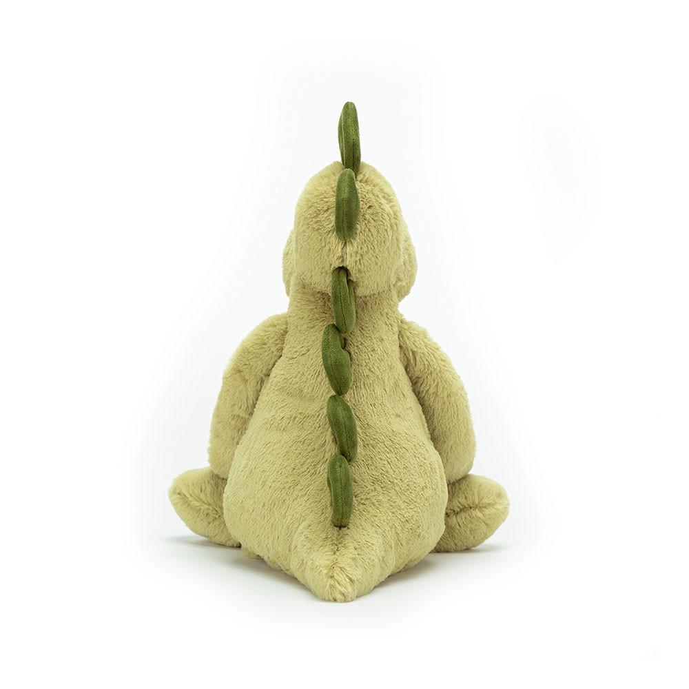 Dinosaure Jellycat Peluche Bashful Dino,12.2in x 4.7in x 3.5in Vert | 32619-FYET