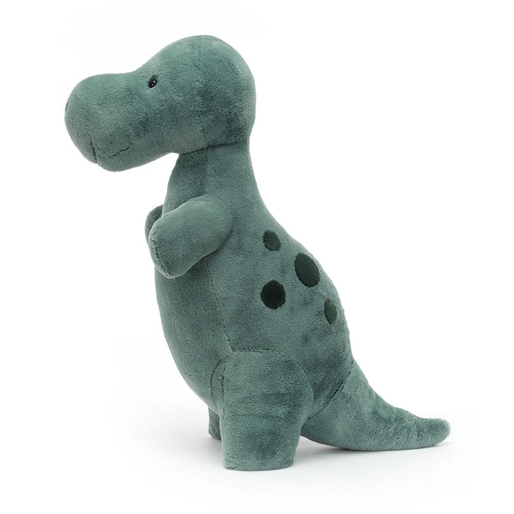 Dinosaure Jellycat Peluche Big Spottie T-Rex,17.7in x 5.9in x 9.1in Vert | 65830-TPVD