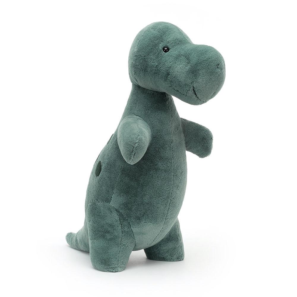 Dinosaure Jellycat Peluche Big Spottie T-Rex,17.7in x 5.9in x 9.1in Vert | 65830-TPVD
