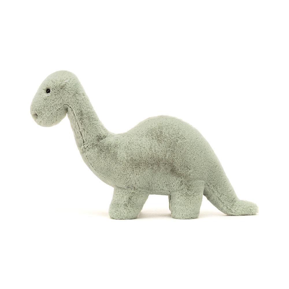 Dinosaure Jellycat Peluche Fossilly Brontosaurus,10.2in x 4.7in x 15.4in Vert | 56421-ECFK