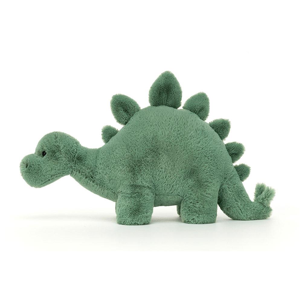 Dinosaure Jellycat Peluche Fossilly Stegosaurus,7.1in x 5.1in x 12.6in Vert | 15986-SZPU