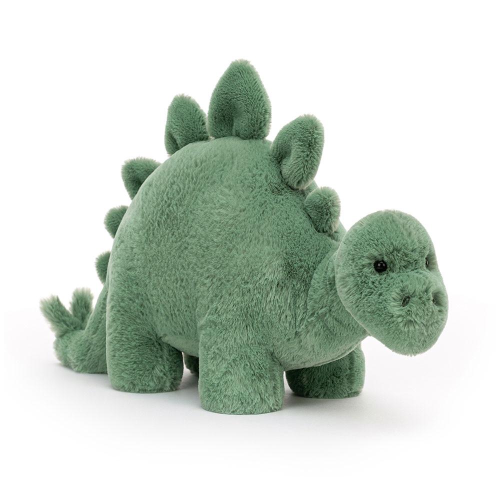 Dinosaure Jellycat Peluche Fossilly Stegosaurus,7.1in x 5.1in x 12.6in Vert | 15986-SZPU