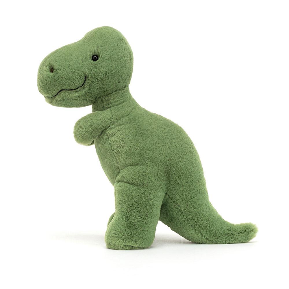 Dinosaure Jellycat Peluche Fossilly T-Rex,10.6in x 5.9in x 11in Vert | 48257-NKBJ