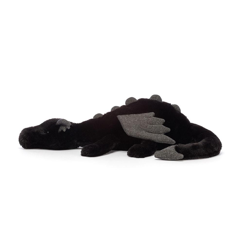 Dinosaure Jellycat Peluche Onyx Dragon,4.7in x 5.5in x 19.7in Noir | 83492-VUGA