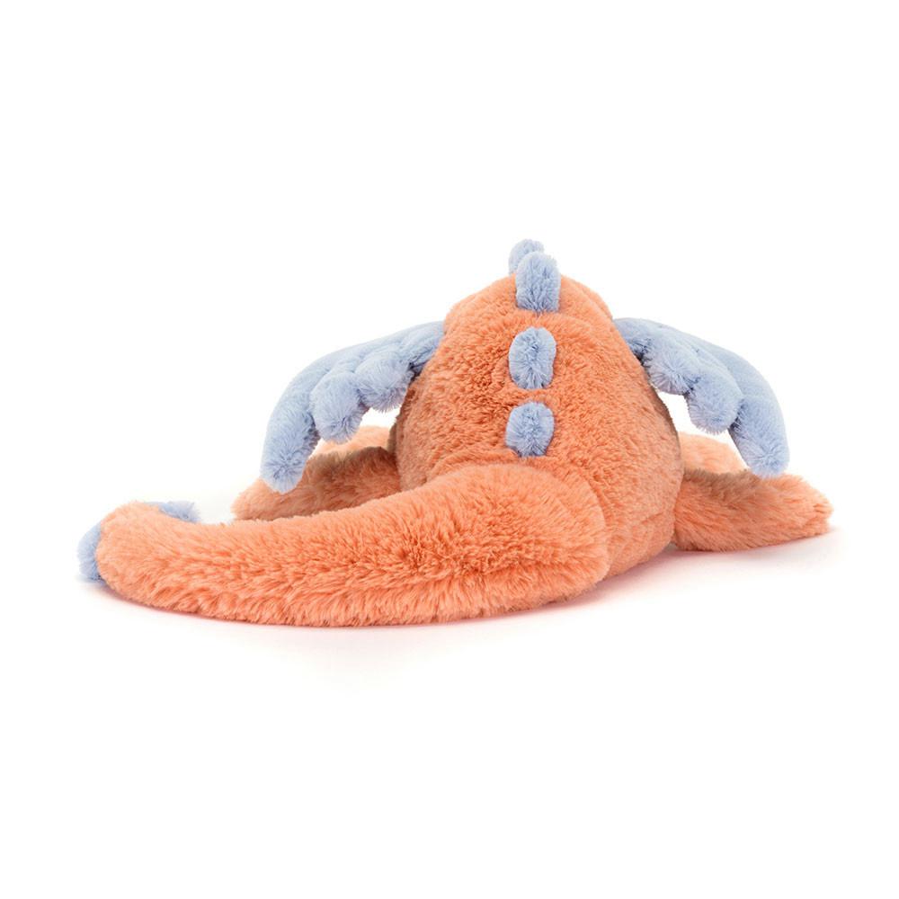 Dinosaure Jellycat Peluche Persimmon Dragon,4.7in x 5.5in x 19.7in Orange | 48659-PAFJ