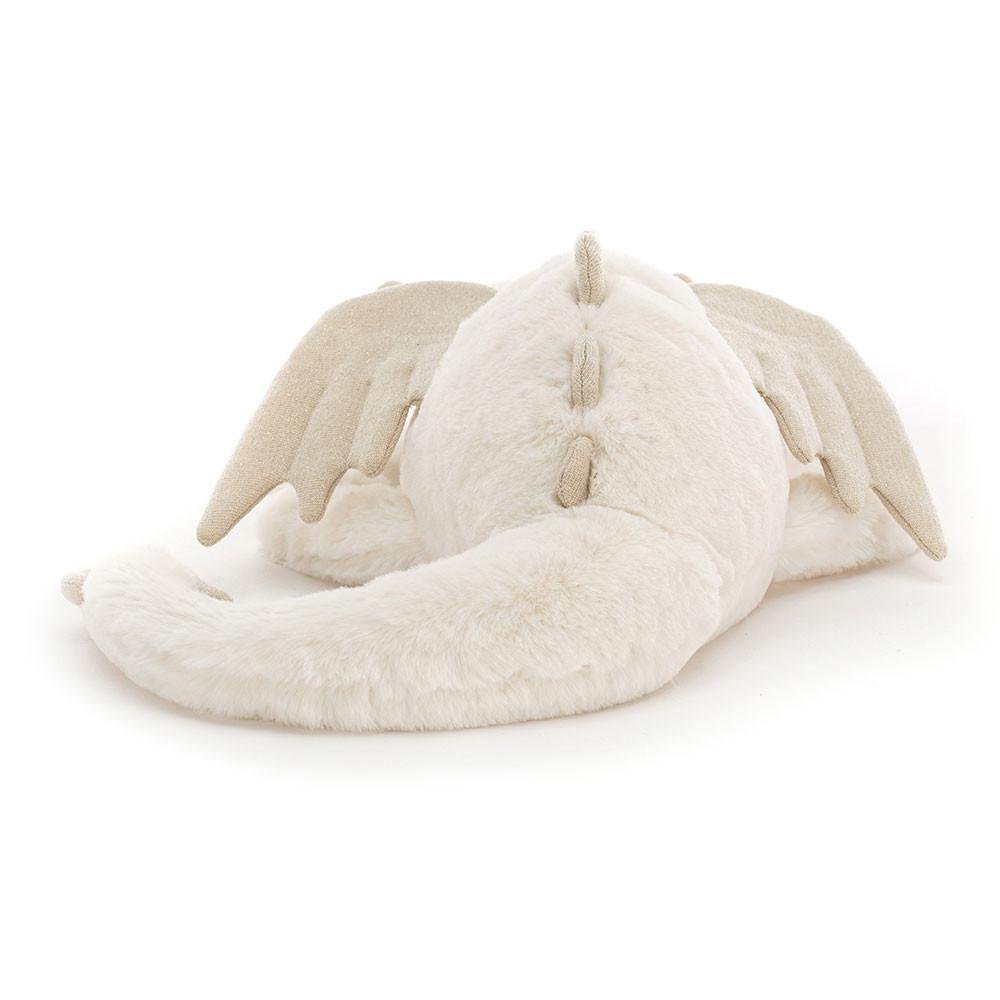 Dinosaure Jellycat Peluche Snow Dragon,4.7in x 5.5in x 19.7in Blanche | 69102-ESBR