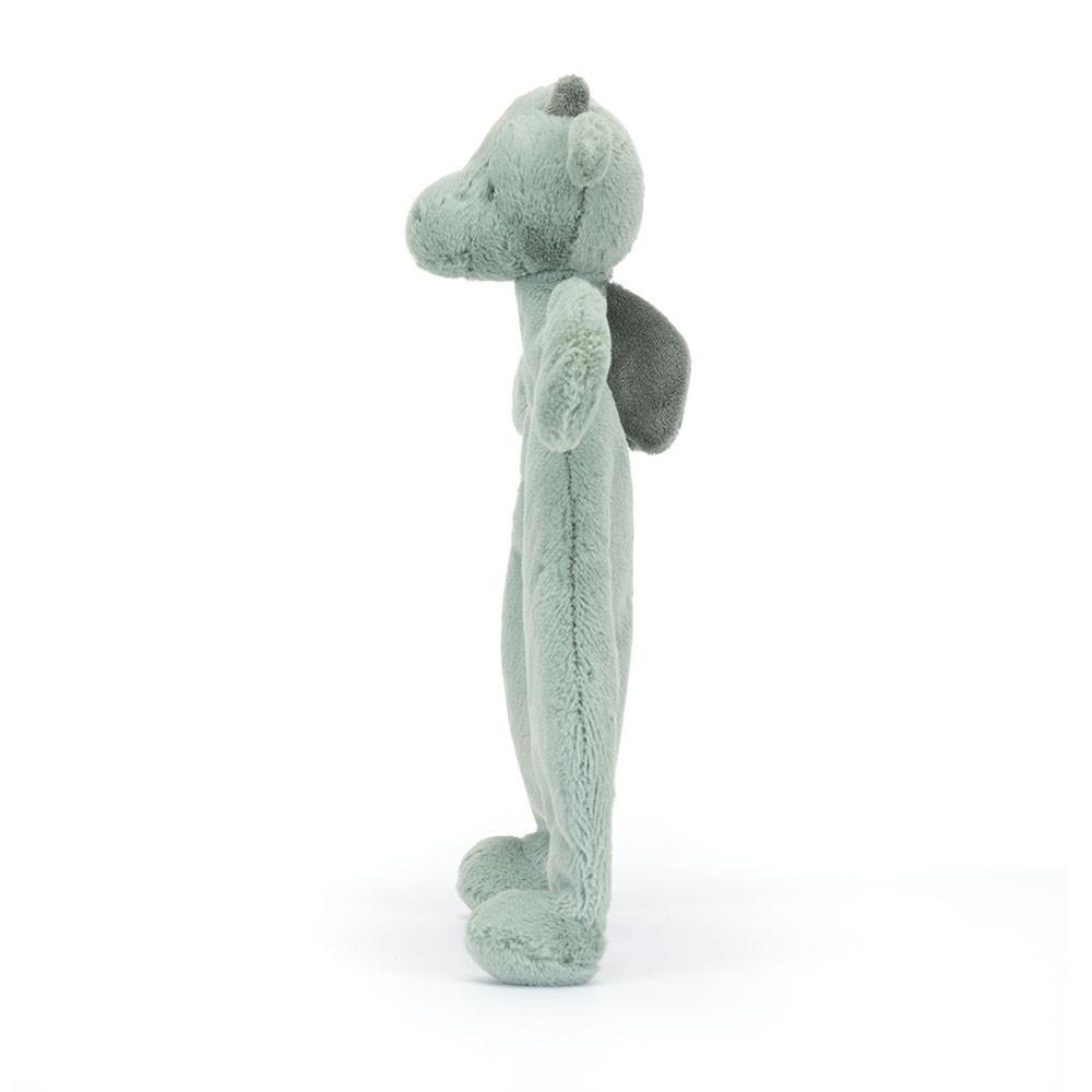 Doudou Jellycat Bashful Dragon,27cm x 20cm x 7cm Vert | 94627-QCJR