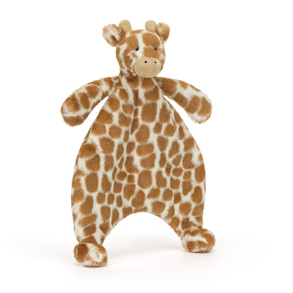 Doudou Jellycat Bashful Giraffe,27cm x 20cm x 7cm Orange | 65079-JRIO