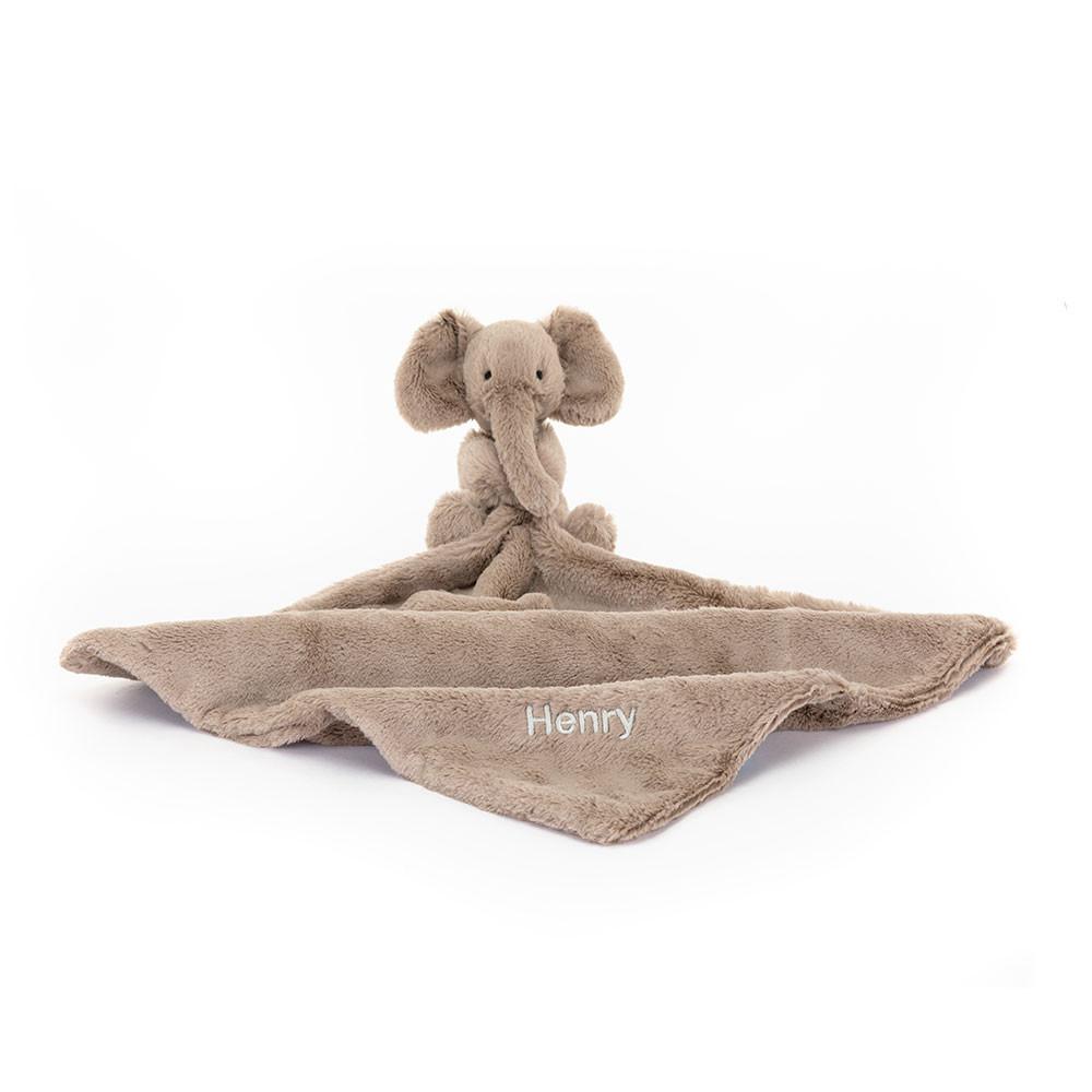 Doudou Jellycat Smudge Elephant,15cm x 34cm x 34cm Grise | 39014-GUFJ